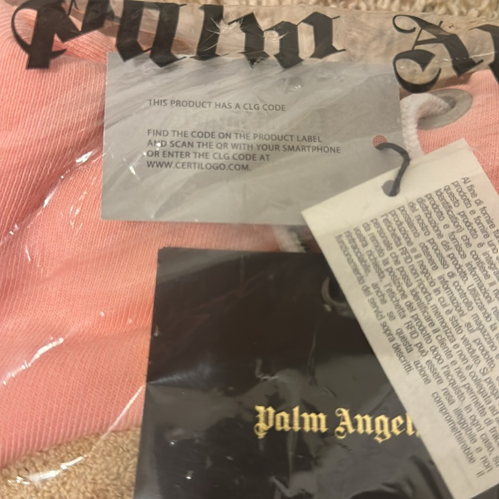 Palm Angels Pink Bear Hoodie - Picture 4 of 4